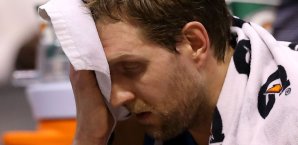 Dirk Nowitzki verlor das Spiel, aber knackte einen Marke Nowitzki