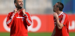 Pep Guardiola,Franck Ribery