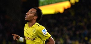 Pierre-Emerick Aubameyang zeigte eine starke Leistung Pierre-Emerick Aubameyang