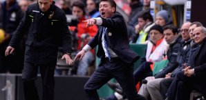 Walter Mazzarri war nicht begeistert Walter Mazzarri,Inter Mailand