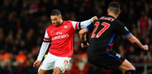 Alex Oxlade-Chamberlain traf doppelt gegen Crystal Palace Alex Oxlade-Chamberlain