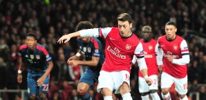 Bei Arsenal mit schwerem Stand?: Mesut Özil arsenal london,mesut özil