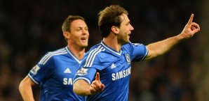 Branislav Ivanovic erzielte das Tor des Tages Branislav Ivanovic, fc chelsea