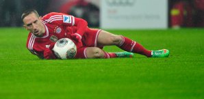 Fällt gegen Arsenal aus: Superstar Franck Ribery Franck Ribery,FC Bayern München,Champions-League