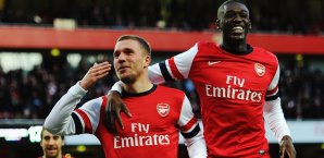 Lukas Podolski schoss Liverpool aus dem FA Cup Lukas Podolski