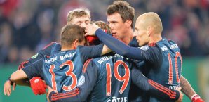 Mario Mandzukic traf dreifach gegen den HSV Mario Mandzukic