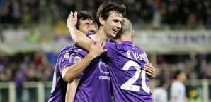 Rafal Wolski traf zum 2:0 für Florenz Rafal Wolski