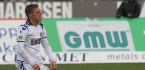 Rouwen Hennings traf für sein Team Rouwen Hennings,KSC