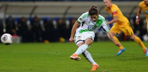 Traf doppelt und flog dann vom Platz: Ricardo Rodriguez vfl wolfsburg,rodriguez