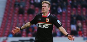 Andre Hahn spielt mit Augsburg eine starke Saison Andre Hahn