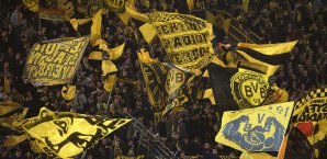 Nicht alle Fans des BVB verhalten sich derart vorbildhaft Borussia Dortmund, Fans