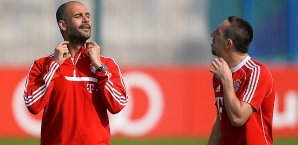 Franck Ribery, Pep Guardiola