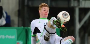 Kevin de Bruyne spielt inzwischen für den VfL Wolfsburg Kevin de Bruyne, VfL Wolfsburg, Bundesliga,