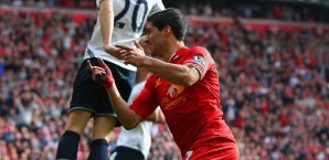 Luis Suarez erzielte gegen die Spurs sein 29. Saisontor Luis Suarez