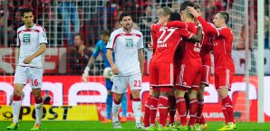 Die Bayern stehen nach dem 5:1 im Pokalfinale FC Bayern München