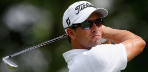 Adam Scott liegt aktuell auf dem elften Rang Adam Scott