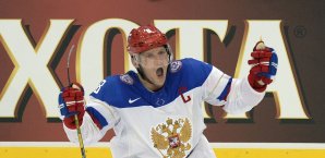Alexander Ovechkin steuerte einen Treffer zum Sieg der Sbornaja bei Alexander Ovechkin