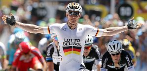 Andre Greipel überzeugte bei seinem Sieg Andre Greipel