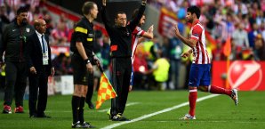Im CL-Finale gegen Real musste Diego Costa frühzeitig vom Platz Diego Costa