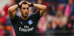 Hakan Calhanoglu will den HSV in Richtung Leverkusen verlassen Hakan Calhanoglu