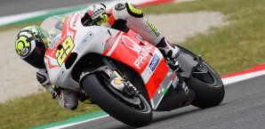 Andrea Iannone war fast 350 Stundenkilometer schnell Iannone