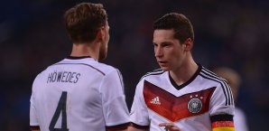 Julian Draxler (r.) wird mit der DFB-Elf in Brasilien antreten Julian Draxler
