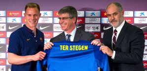 Marc-Andre ter Stegen freut sich auf das Engagement beim FC Barcelona Marc-Andre ter Stegen