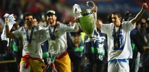 Real Madrid feierte gegen Atletico den CL-Titel Real Madrid