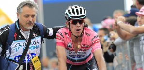 Rigoberto Uran bleibt weiterhin an der Spitze des Gesamtklassements Rigoberto Uran