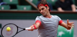 Roger Federer hatte gegen Lukas Lacko keine Probleme Roger Federer