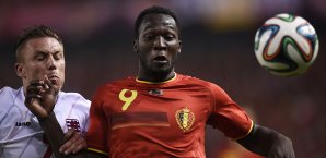 Romelu Lukaku traf gegen Luxemburg gleich dreifach Romelu Lukaku