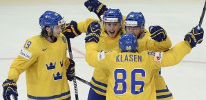 Schweden konnte sich nach dem Halbfinal-Aus schon wieder freuen Schweden