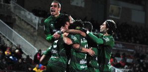 Der SD Eibar kann sich über den Aufstieg ins Oberhaus des spanischen Fußballs freuen SD Eibar