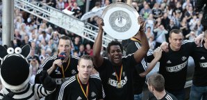 In Kiel herrschte nach dem Titelgewinn ausgelassene Stimmung THW Kiel
