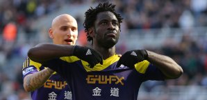 Wilfried Bony wird offenbar vom BVB umworben Wilfried Bony