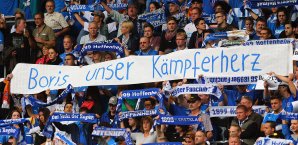 DIe Fans unterstützten Boris Vukcevic nach seinem Unfall Boris Vukcevic