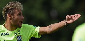 Neymar führt aktuell die Torschützenliste der WM an Neymar