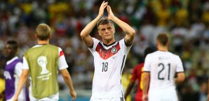 Toni Kroos ist bei der WM aktuell einer der deutschen Leistungsträger Toni Kroos