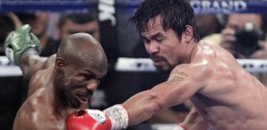 Manny Pacquiao (r.) verteidigt seinen Titel gegen Chris Algieri Manny Pacquiao