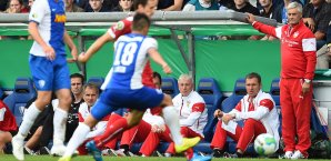 Armin Veh schied mit dem VfB Stuttgart im DFB-Pokal gegen den VfL Bochum aus Armin Veh, VfB Stuttgart, VfL Bochum