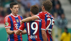 Bayern München, Robert Lewandowski, Mario Götze