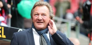Mainz-Präsident Harald Strutz nahm Trainer Kaspar Hjulmand in Schutz Harald Strutz