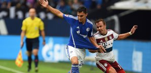 Im Spiel gegen Bayern München verletzte sich Kaan Ayhan (l.) Kaan Ayhan