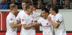 Der FSV Mainz 05 will auch gegen Hoffenheim weiter in der Erfolgsspur bleiben Mainz 05