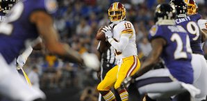Robert Griffin III wurde 2012 an zweiter Stelle gedraftet Robert Griffin III
