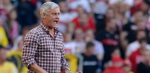 VfB-Coach Armin Veh hätte sich die erneute Arbeit bei den Schwaben leichter vorgestellt Armin Veh