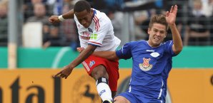 Fabian Burdenski (r.) zog sich mehrere Verletzungen am Sprunggelenk zu Fabian Burdenski, FSV Frankfurt