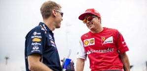 Kimi Raikkönen, Sebastian Vettel