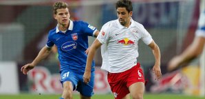 Rani Khedira (r.) spielt seit dieser Sasion bei RB Leipzig Rani Khedira
