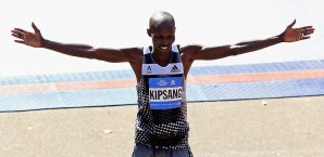 Wilson Kipsang sichert sich den Sieg beim New-York-Marathon Wilson Kipsang